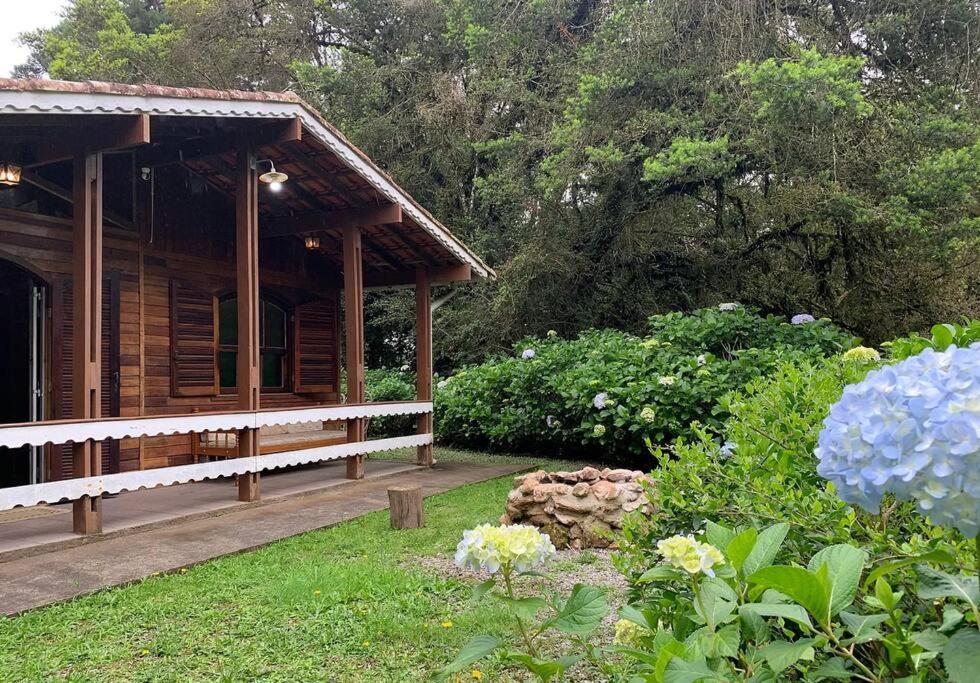 Confortável casa com lareira 10min Capivari Campos do Jordão Exterior foto
